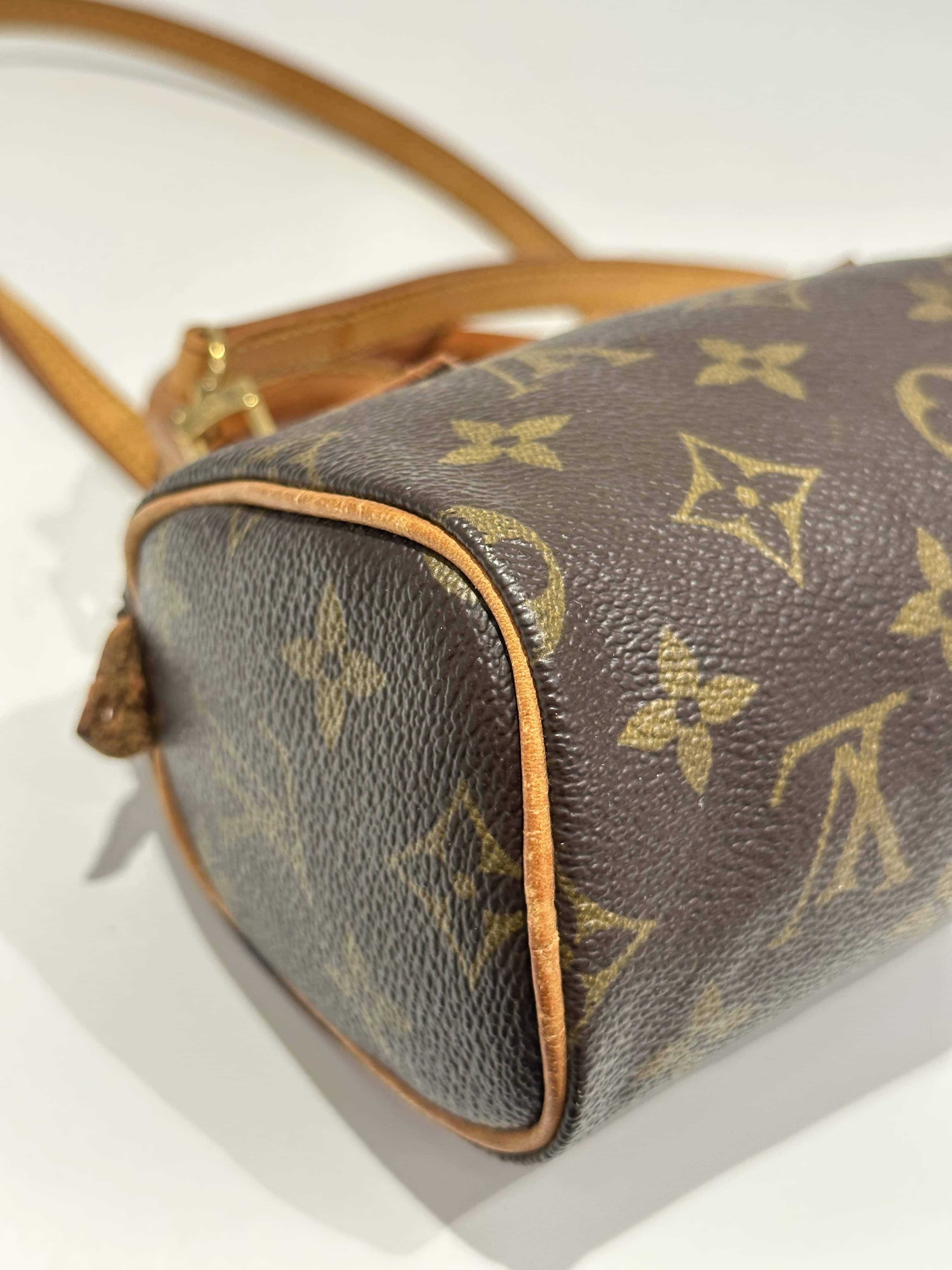 Louis Vuitton Brown Nano Speedy Monogram Canvas Handbag - Image 11