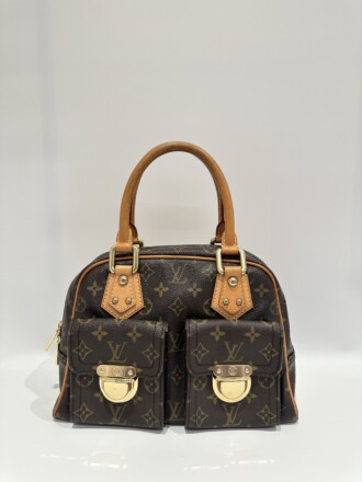 Louis Vuitton Brown Manhattan Monogram Canvas Handbag