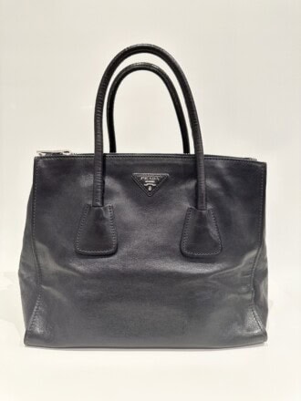 Prada Black Leather Handbag