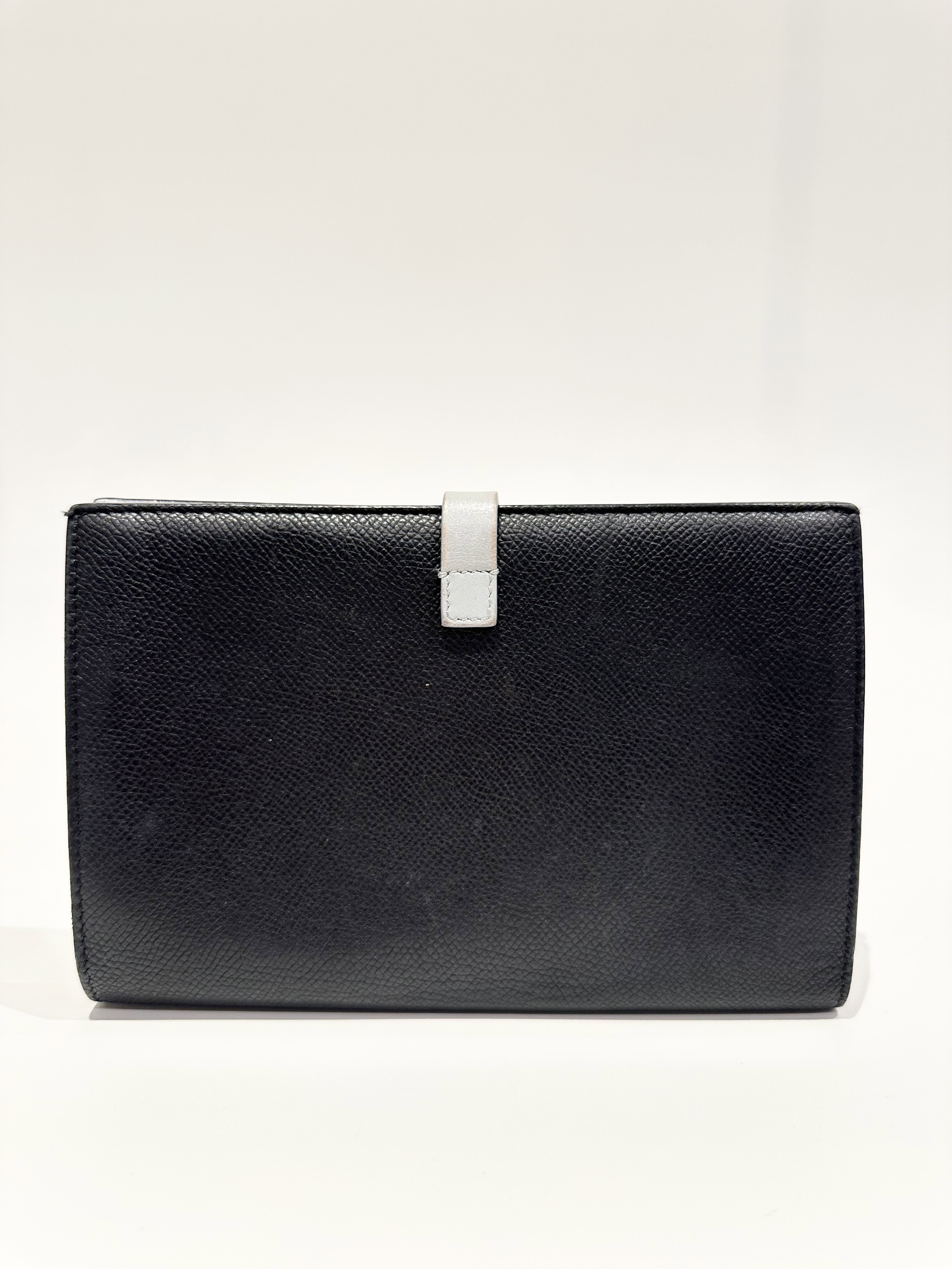 Celine Black Leather Wallet - Image 3