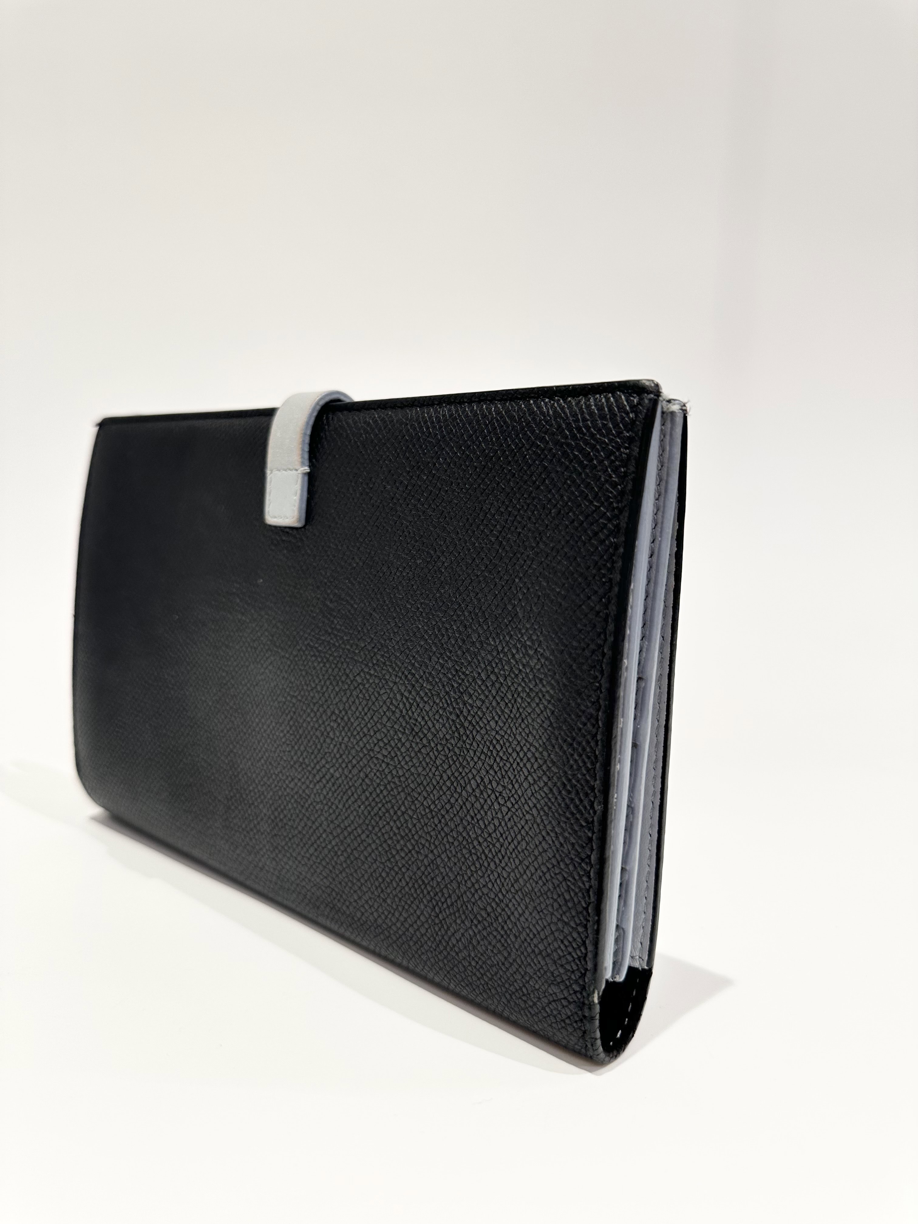 Celine Black Leather Wallet - Image 4