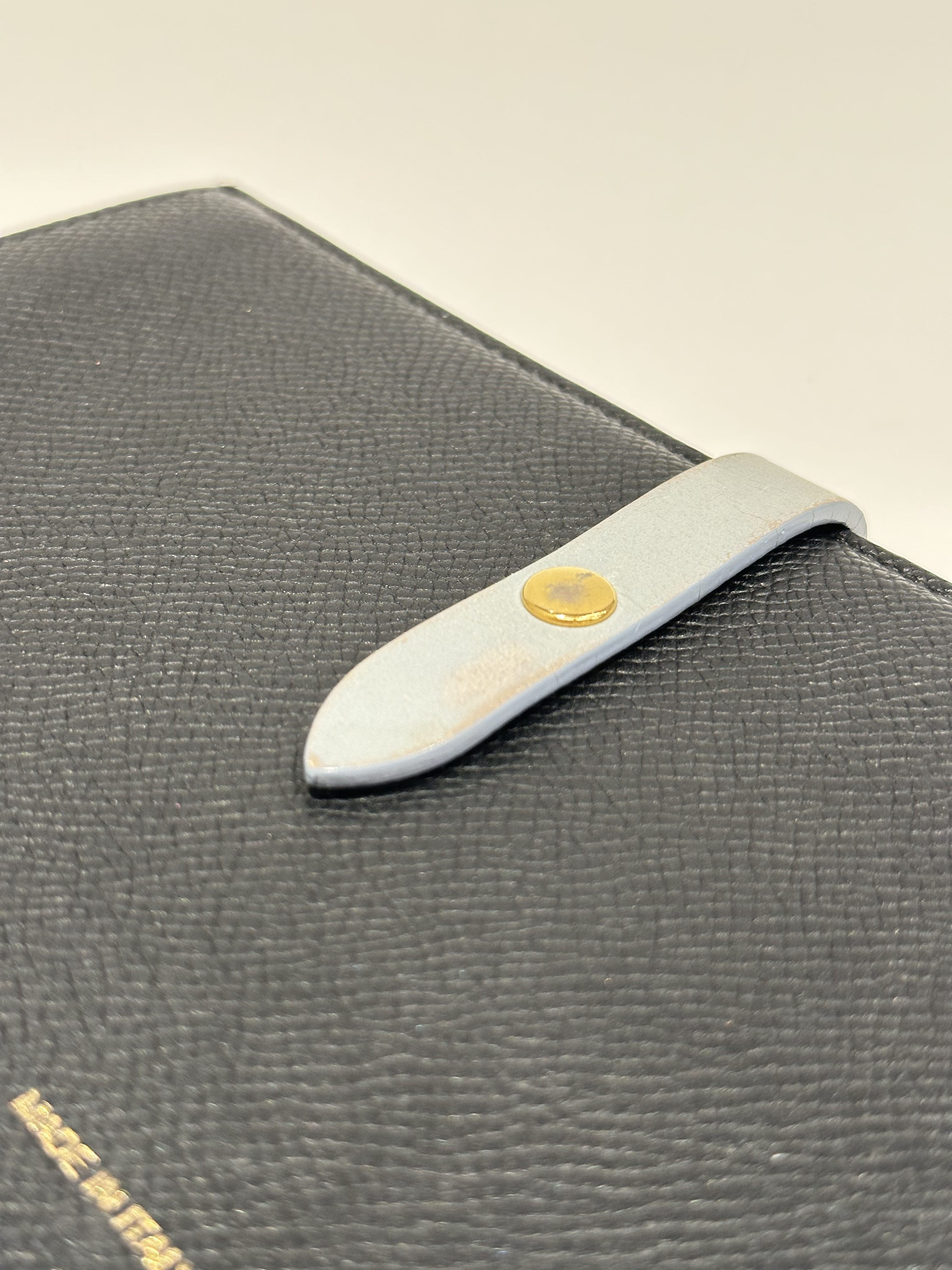 Celine Black Leather Wallet - Image 6