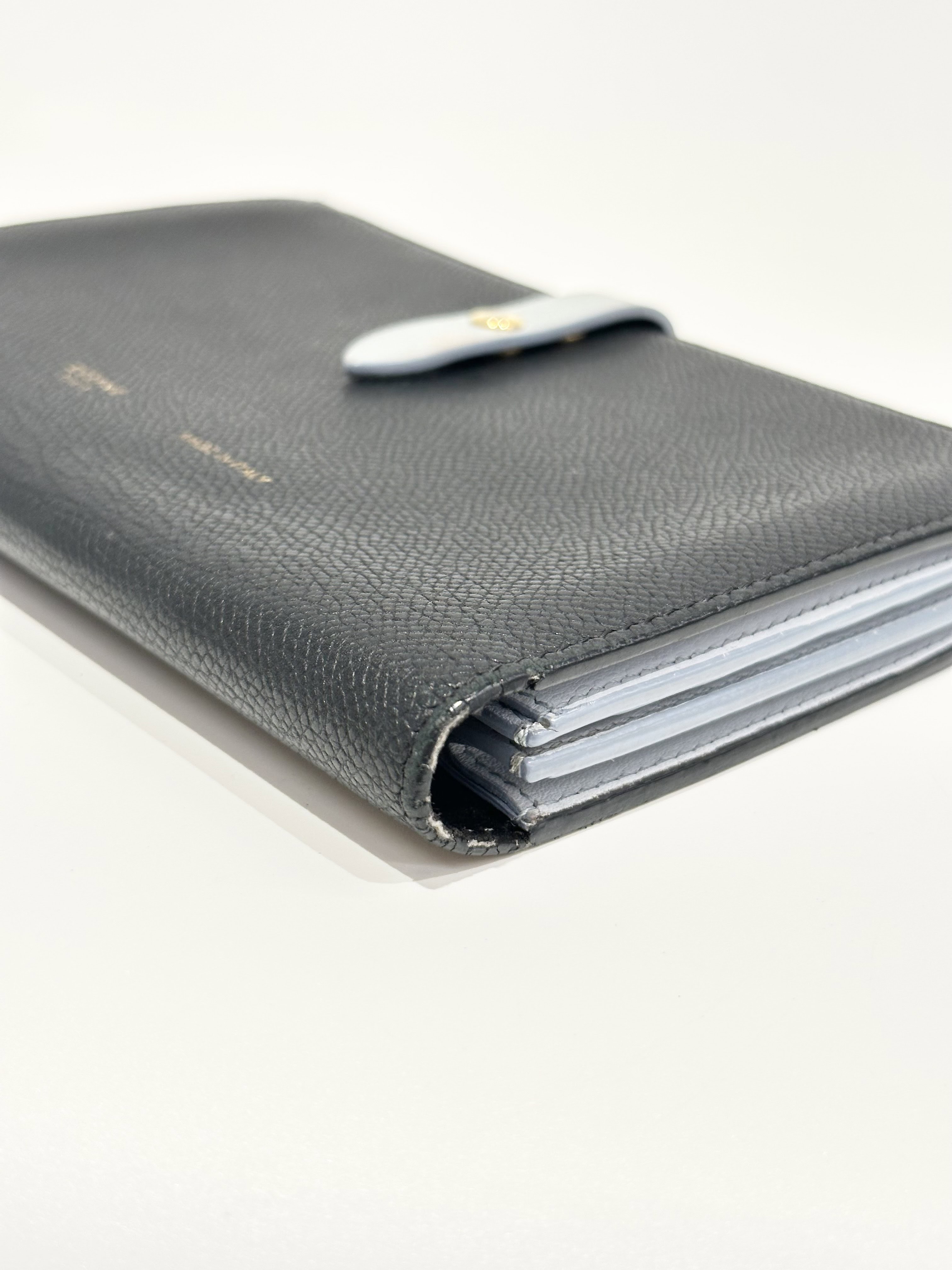 Celine Black Leather Wallet - Image 9