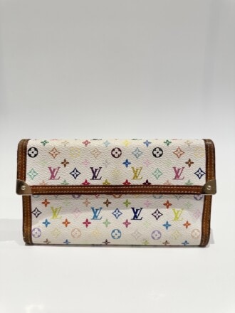 Louis Vuitton Murakami Multicolor Monogram Canvas Wallet