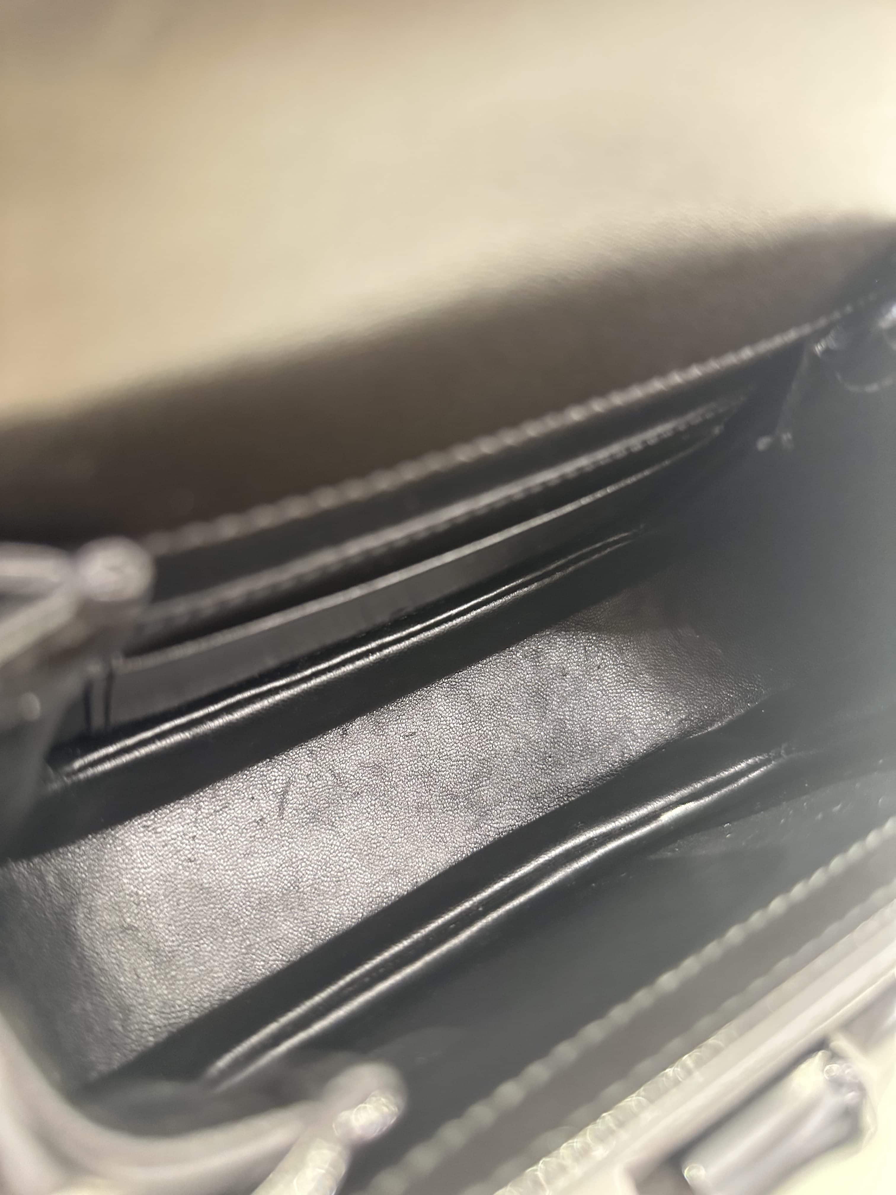 Gucci Black Bamboo Top Hanbdle Mini Leather Handbag - Image 14