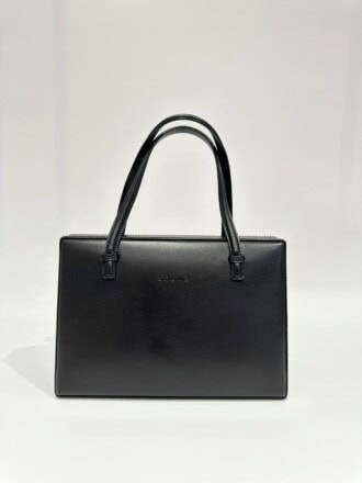 Loewe Black Postal Leahter Handbag