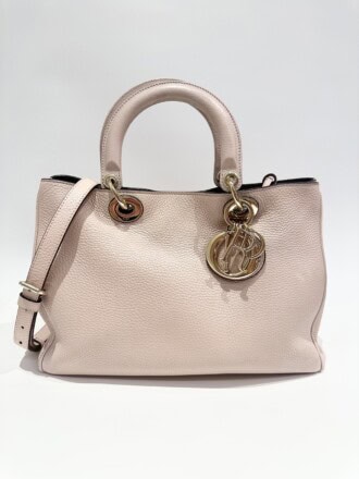 Dior Black Diorissimo Leather Handbag