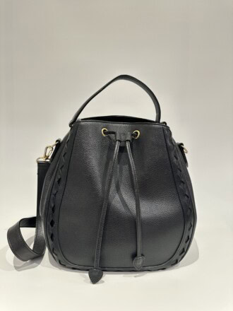 Yves Saint Laurent Black Vintage Leather Handbag