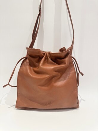 Loewe Brown Flamenco Leather Handbag