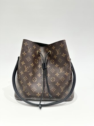 Louis Vuitton Black NéoNoé MM Monogram Canvas Bucket Bag