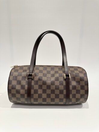 Louis Vuitton Brown Papillon 30 Damier Canvas Handbag