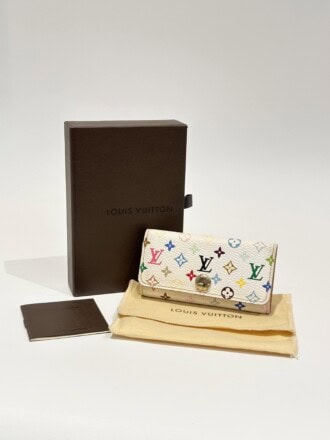 Louis Vuitton Murakami Multicolor 4 Key Holder Monogram Canvas