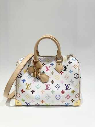 Louis Vuitton LV x TM Speedy 25 Bandouliere Takashi Murakami