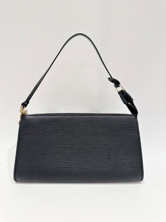 Louis Vuitton Black Epi Leather Clutch