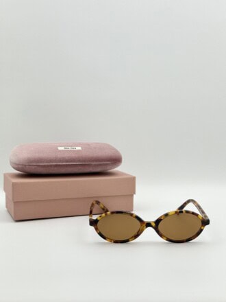 Miu Miu soft oval design sunglasses 04ZS Regard