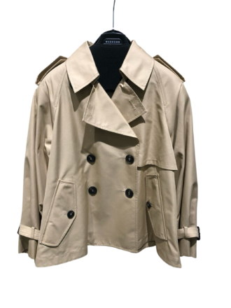 Max Mara Weekend Short Trench Coat Biglia  Size IT34