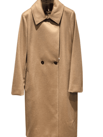 Max Mara Studio Camel Wool Coat Bcollag