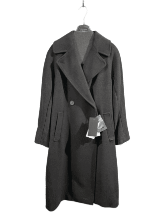 Max Mara Weekend Black Wool Coat Resina Size: IT38