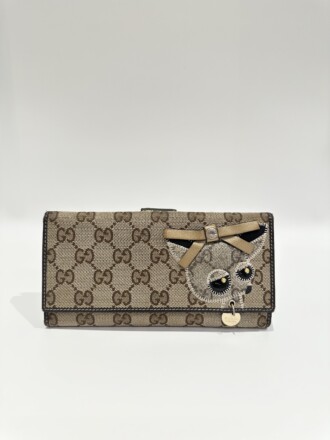 Gucci GG Canvas Long Wallet