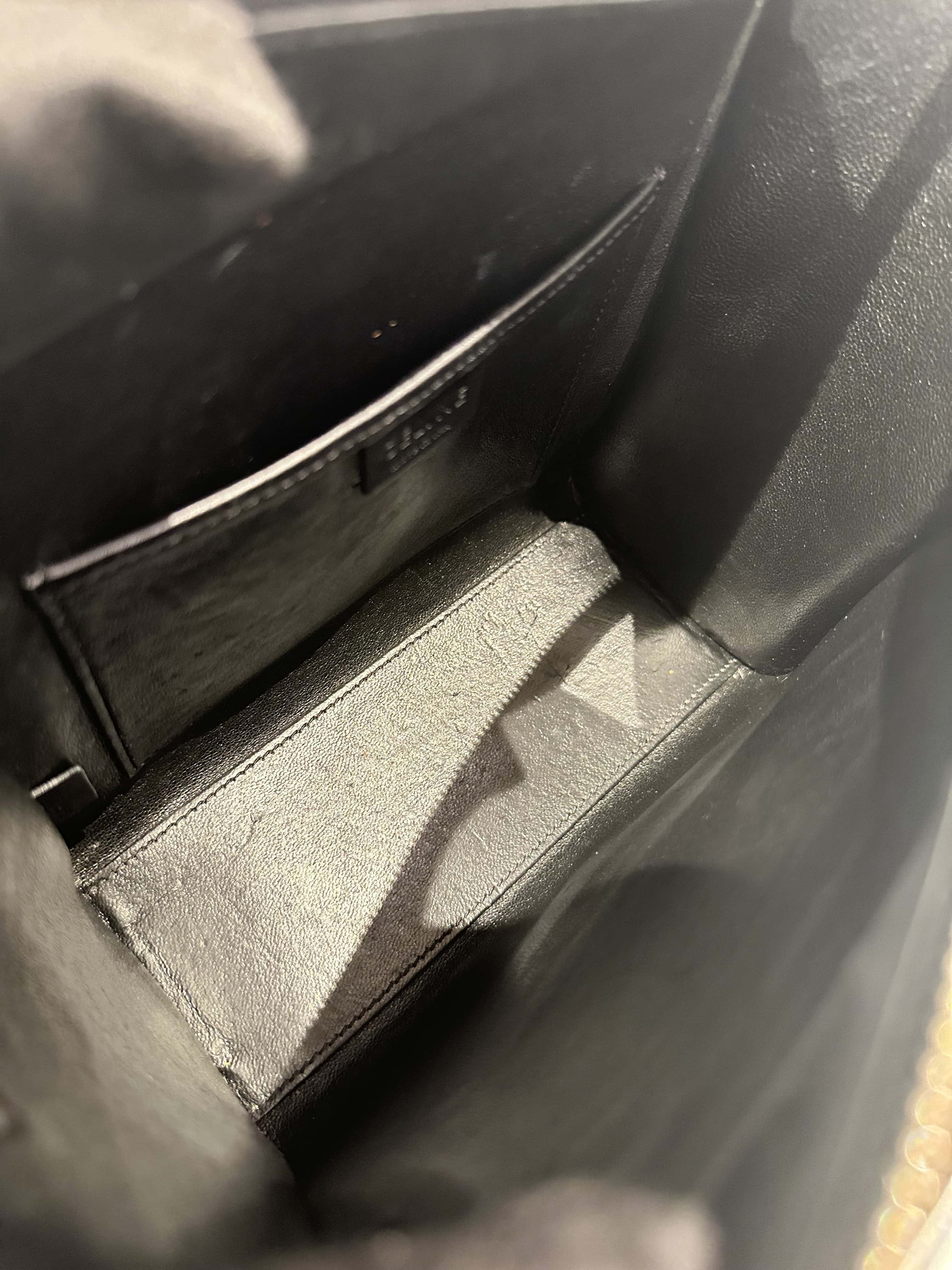 Celine Multicolor Nano Luggage Leather Handbag - Image 12