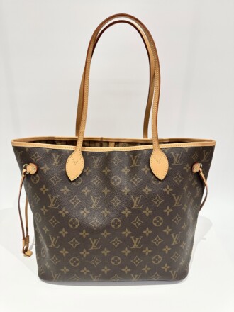 Louis Vuitton Brown Neverfull MM Monogram Canvas Tote Bag