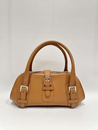 Loewe Vintage Brown Senda Leather Shoulder Bag