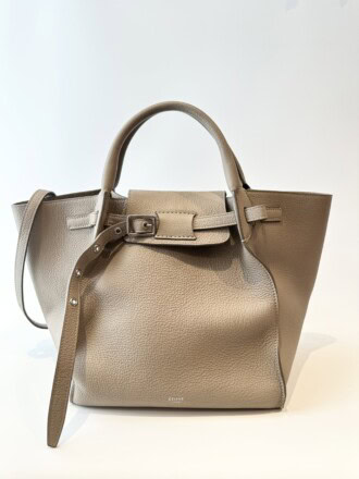 Celine Grey Big Bag Leather Handbag