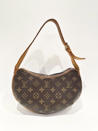 Louis Vuitton Brown Croissant Monogram Canvas Handbag PM