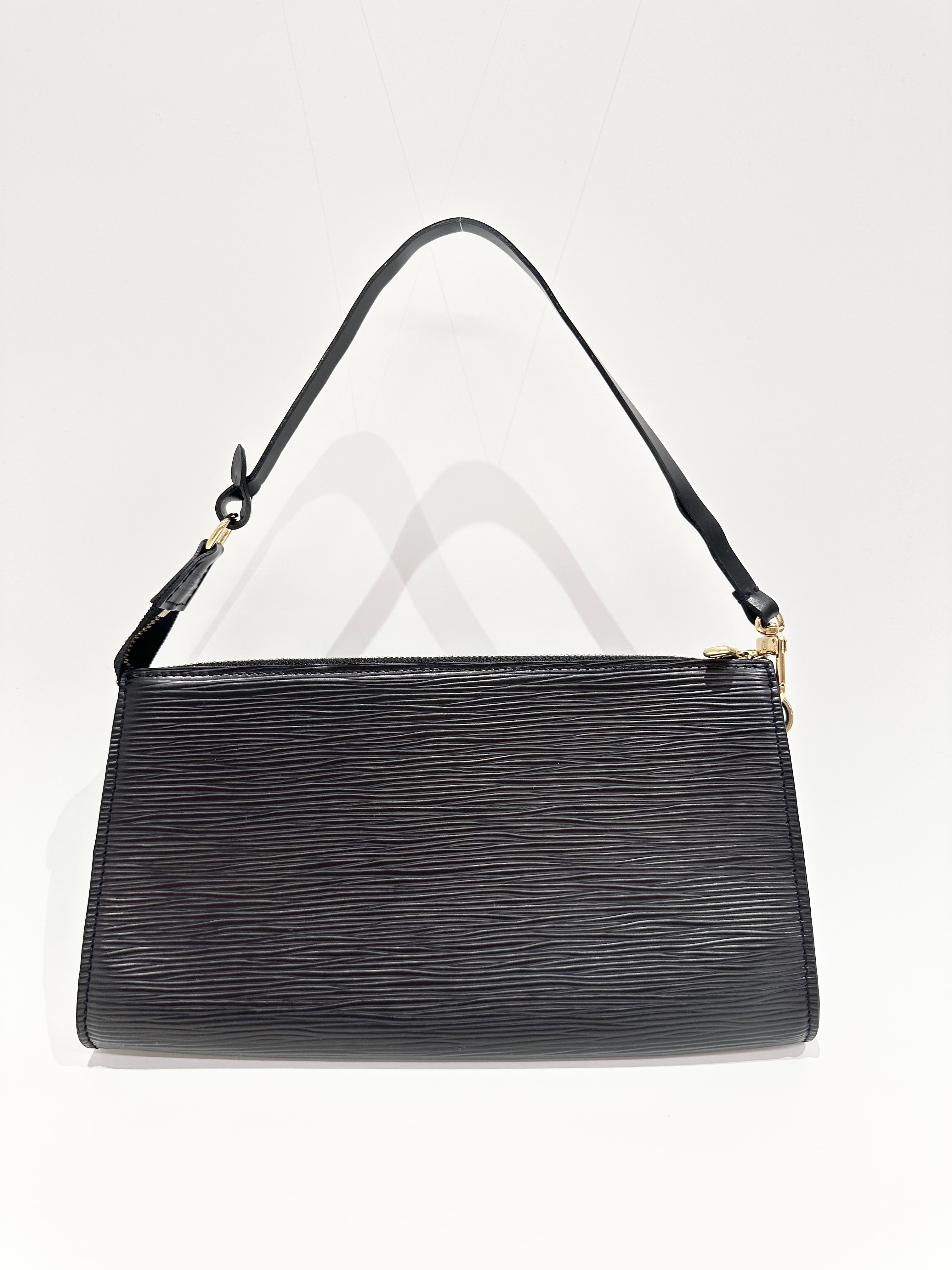 Louis Vuitton Black Epi Leather Clutch - Image 2