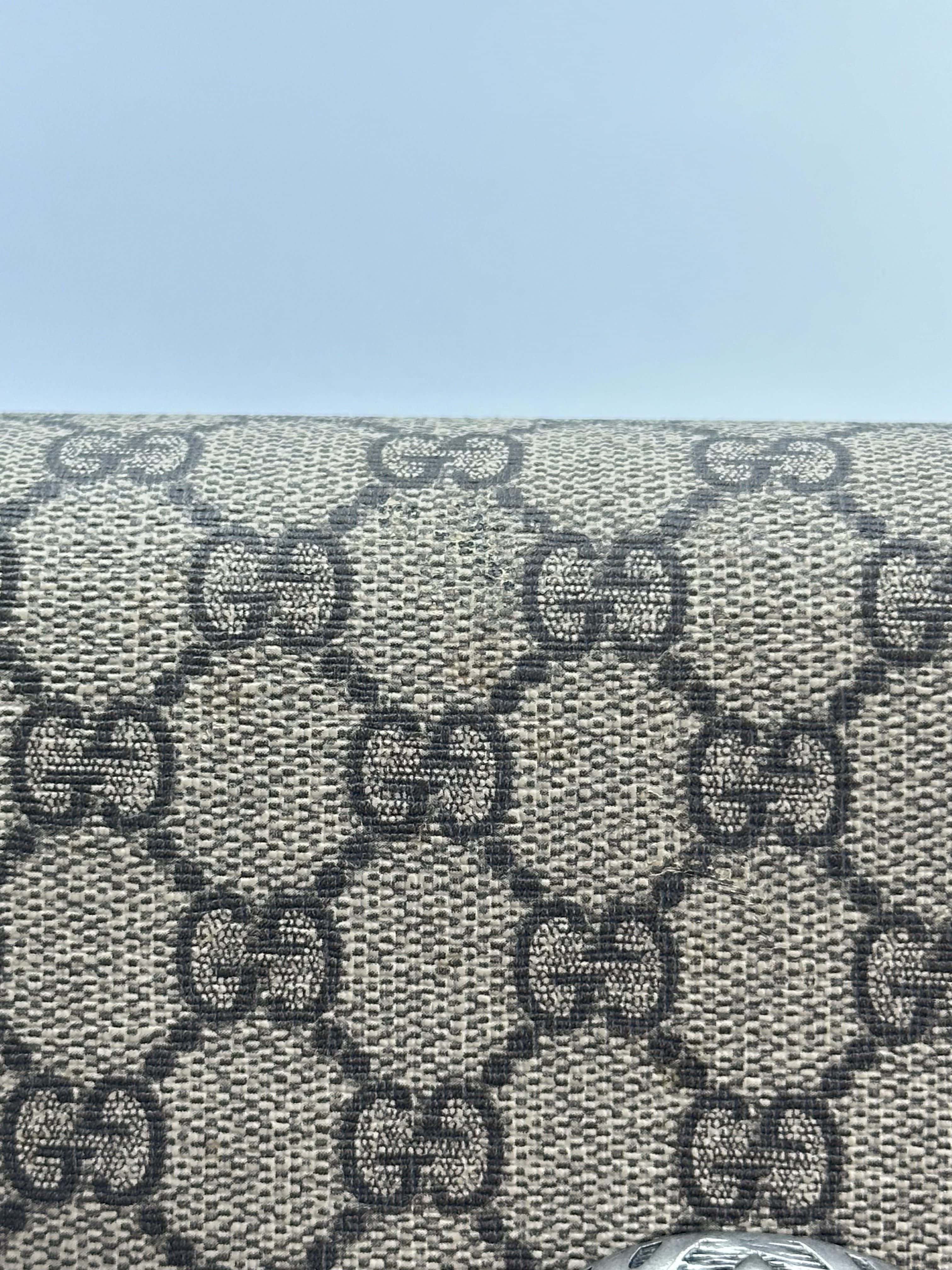 Gucci Shoulder bag Dionysus in red Coated Canvas and Gunmetal hardware - Image 9