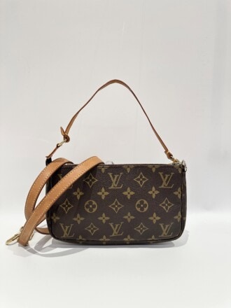 Louis Vuitton Accessories clutch bag in canvas with strap