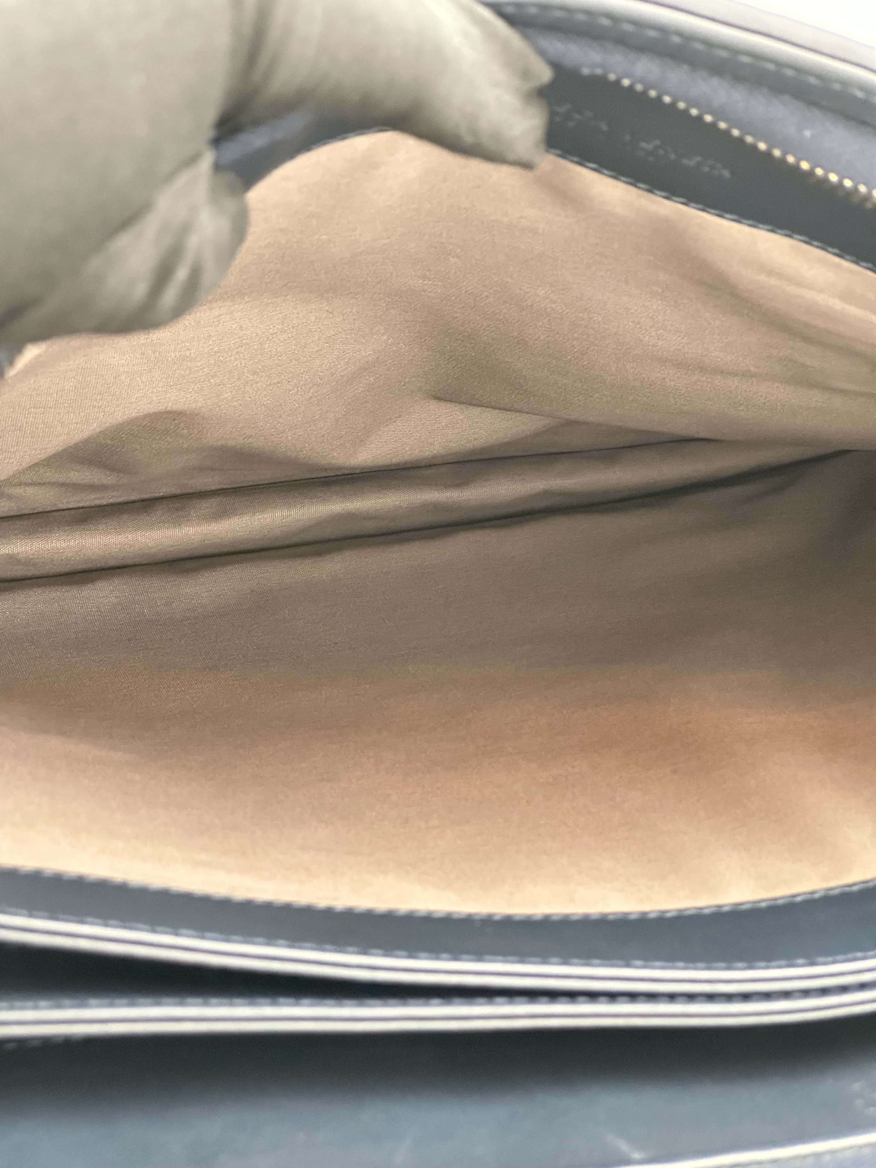 Bottega Veneta blue briefcase - Image 10