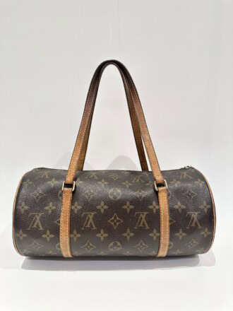 Louis Vuitton Brown Papillon Monogram Canvas Handbag