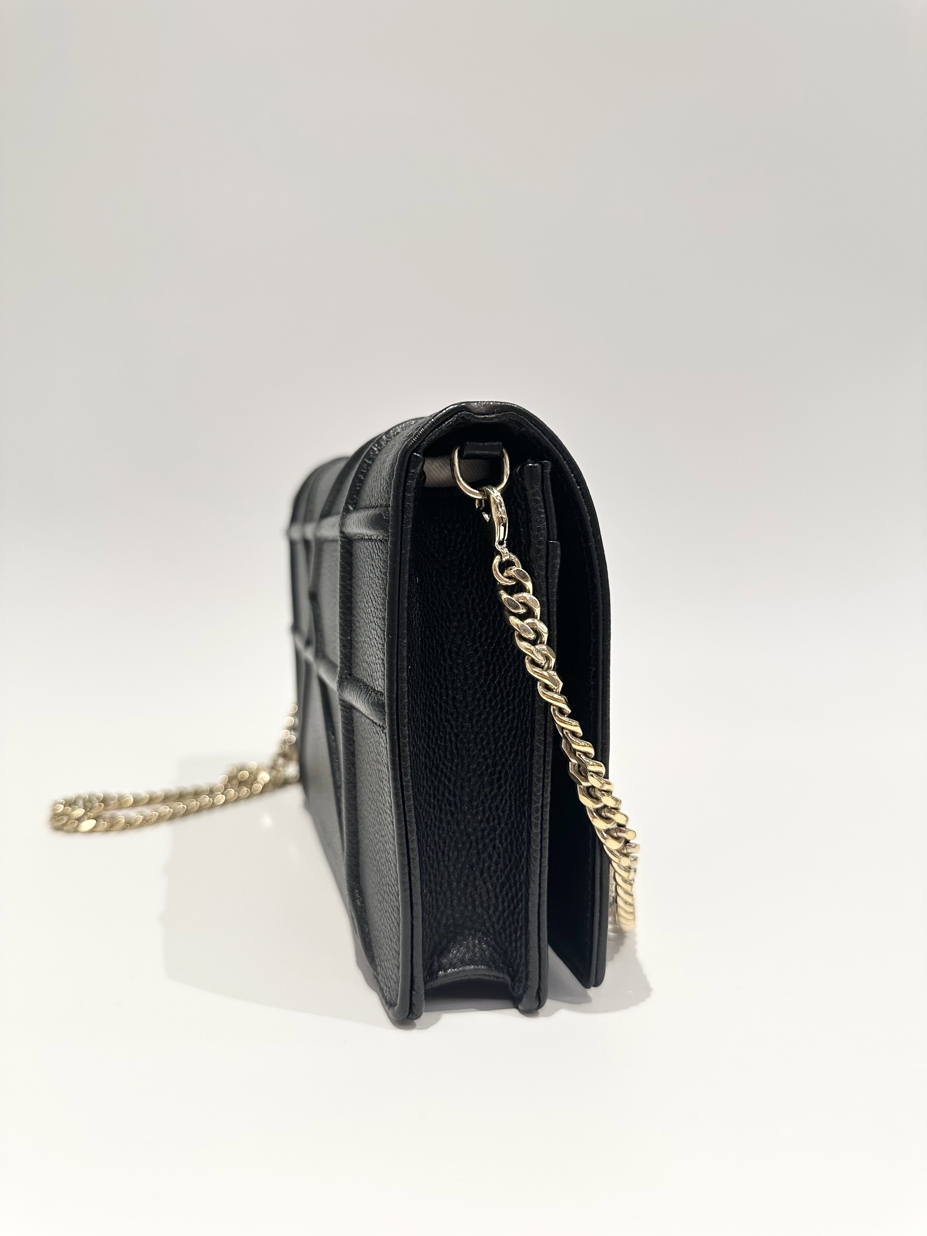 Dior Black Diorama Leather Crossbody Bag - Image 4