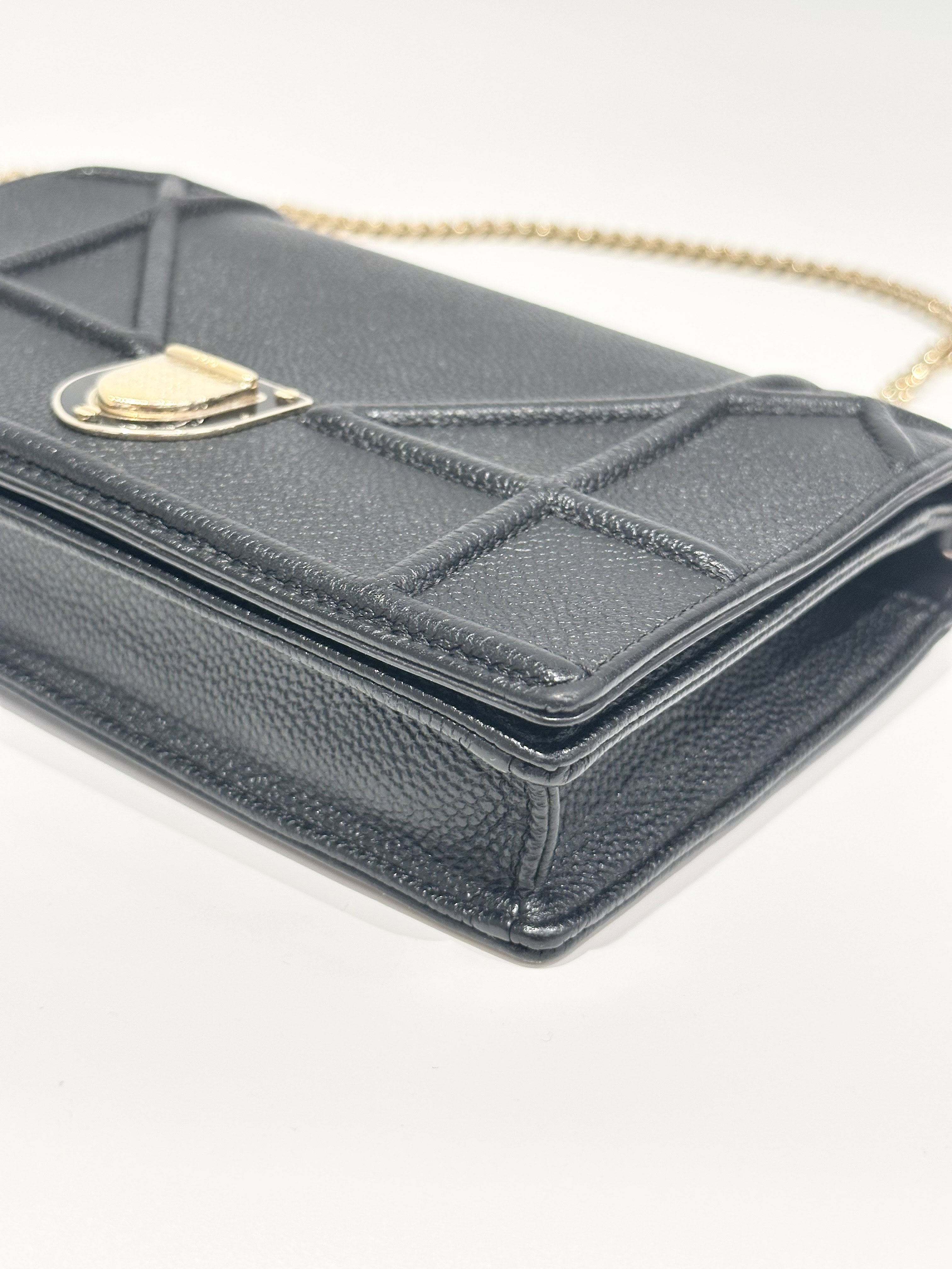 Dior Black Diorama Leather Crossbody Bag - Image 8