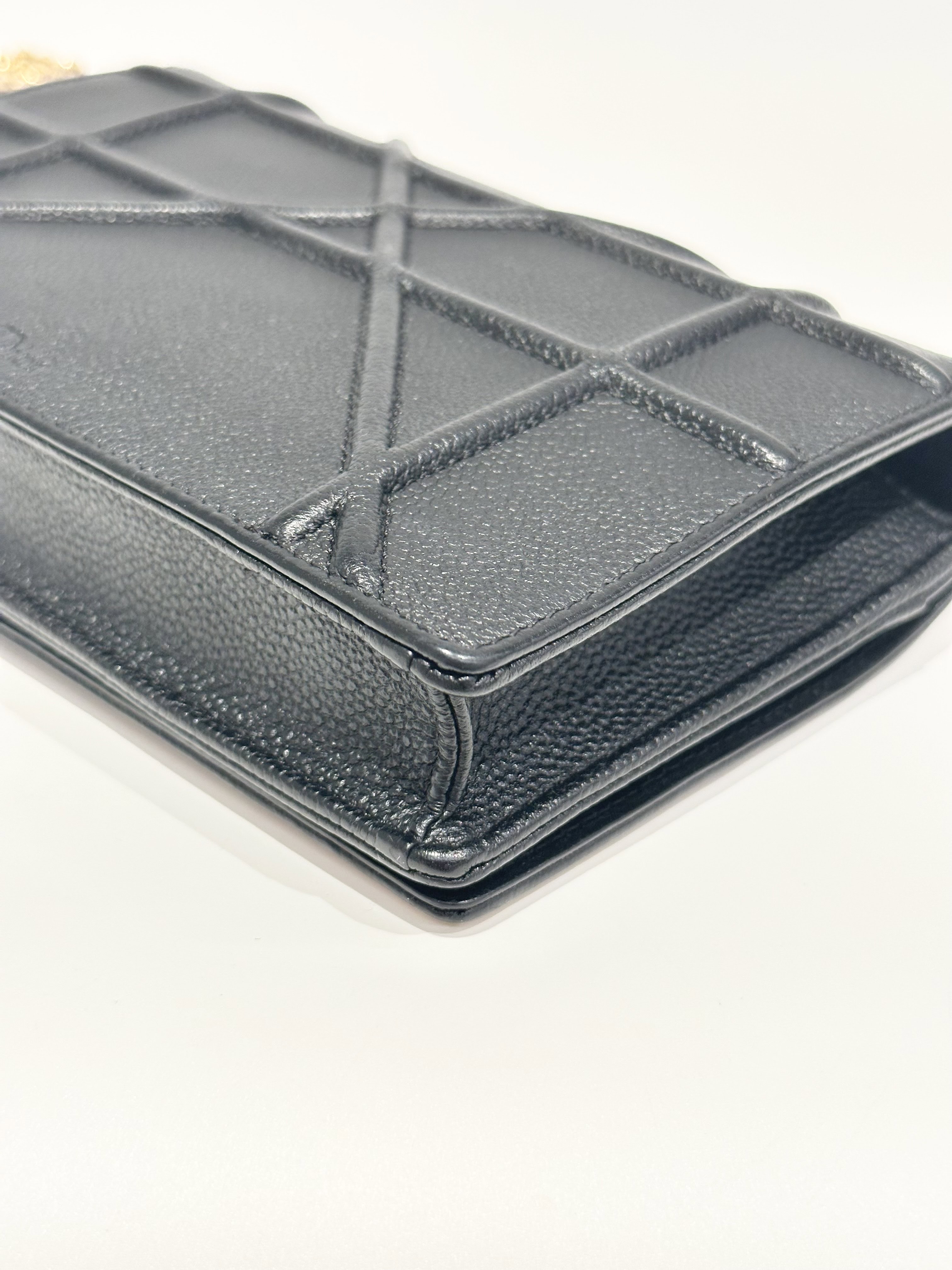 Dior Black Diorama Leather Crossbody Bag - Image 10