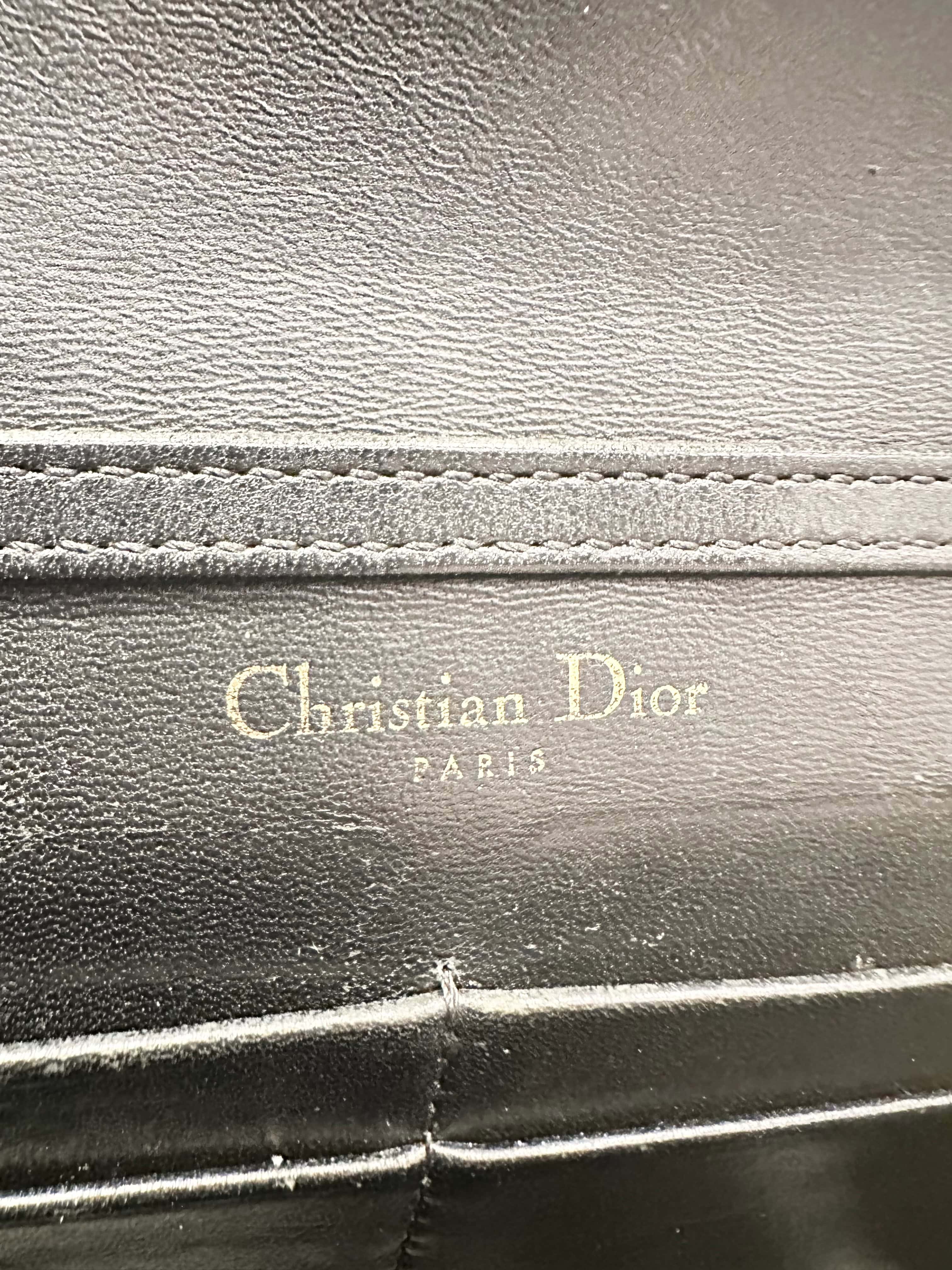 Dior Black Diorama Leather Crossbody Bag - Image 14