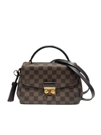 Louis Vuitton Brown Croisette Damier Canvas Handbag