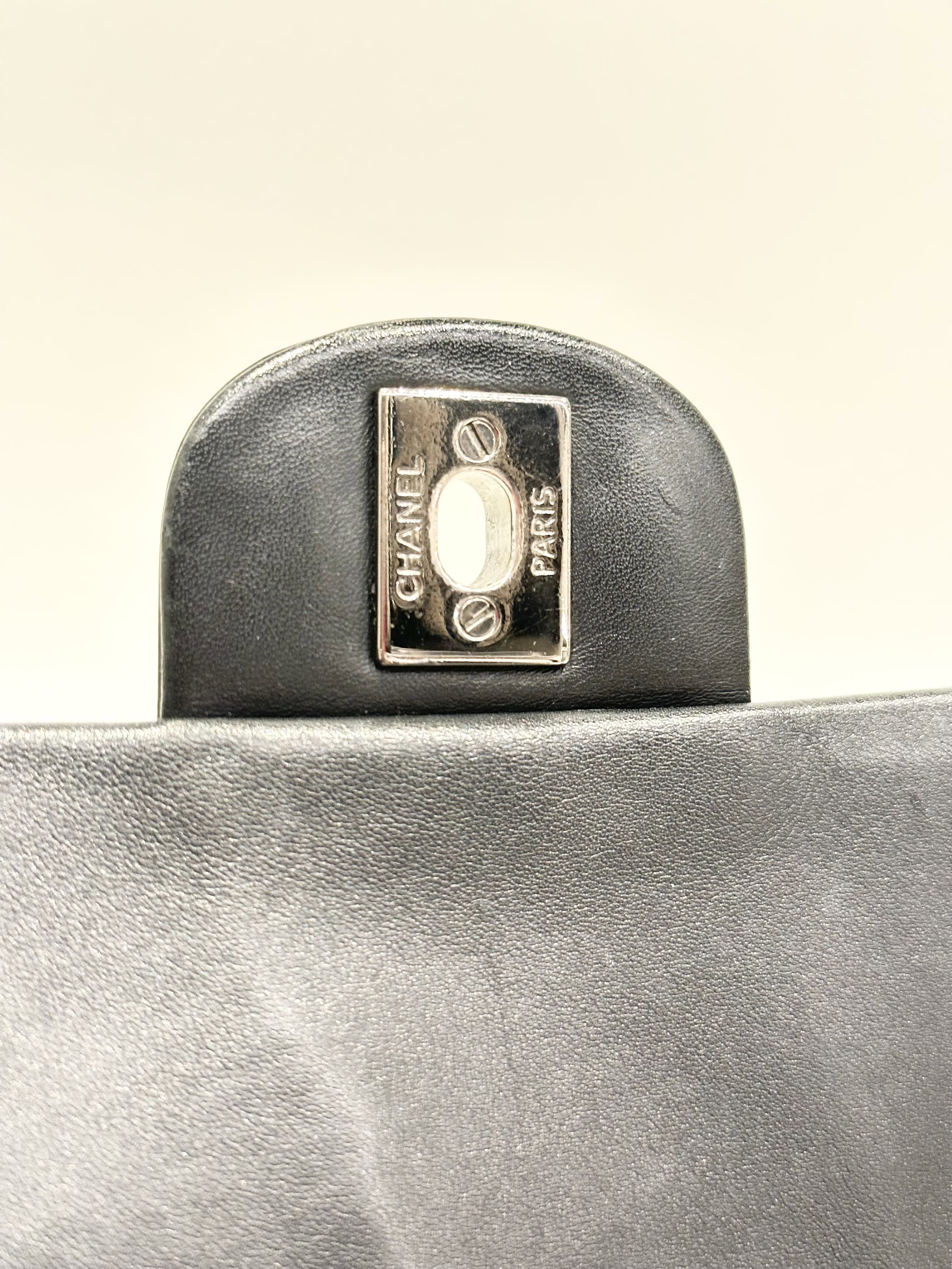 Chanel Black Timeless Classic Mini Patent Leather Bag - Image 12