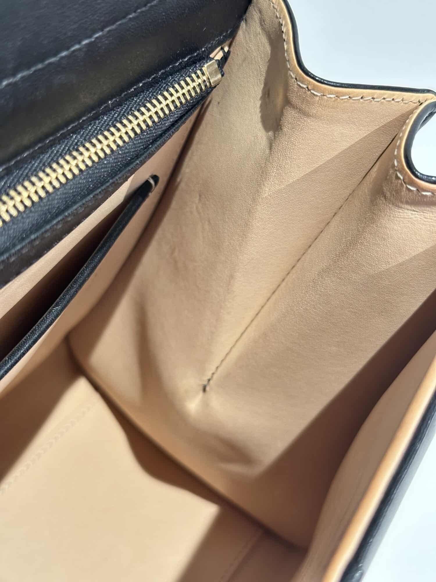 Delvaux Black Brillant Leather Handbag - Image 17