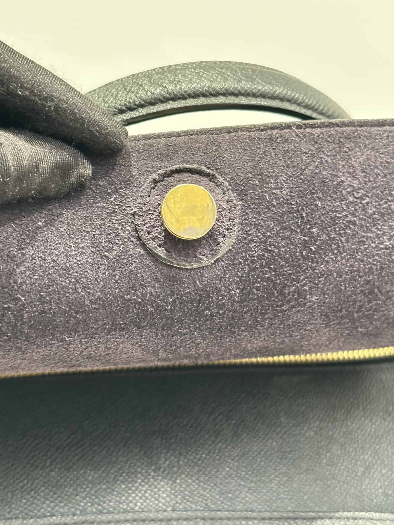 Celine Black Belt Mini Leather Handbag - Image 14