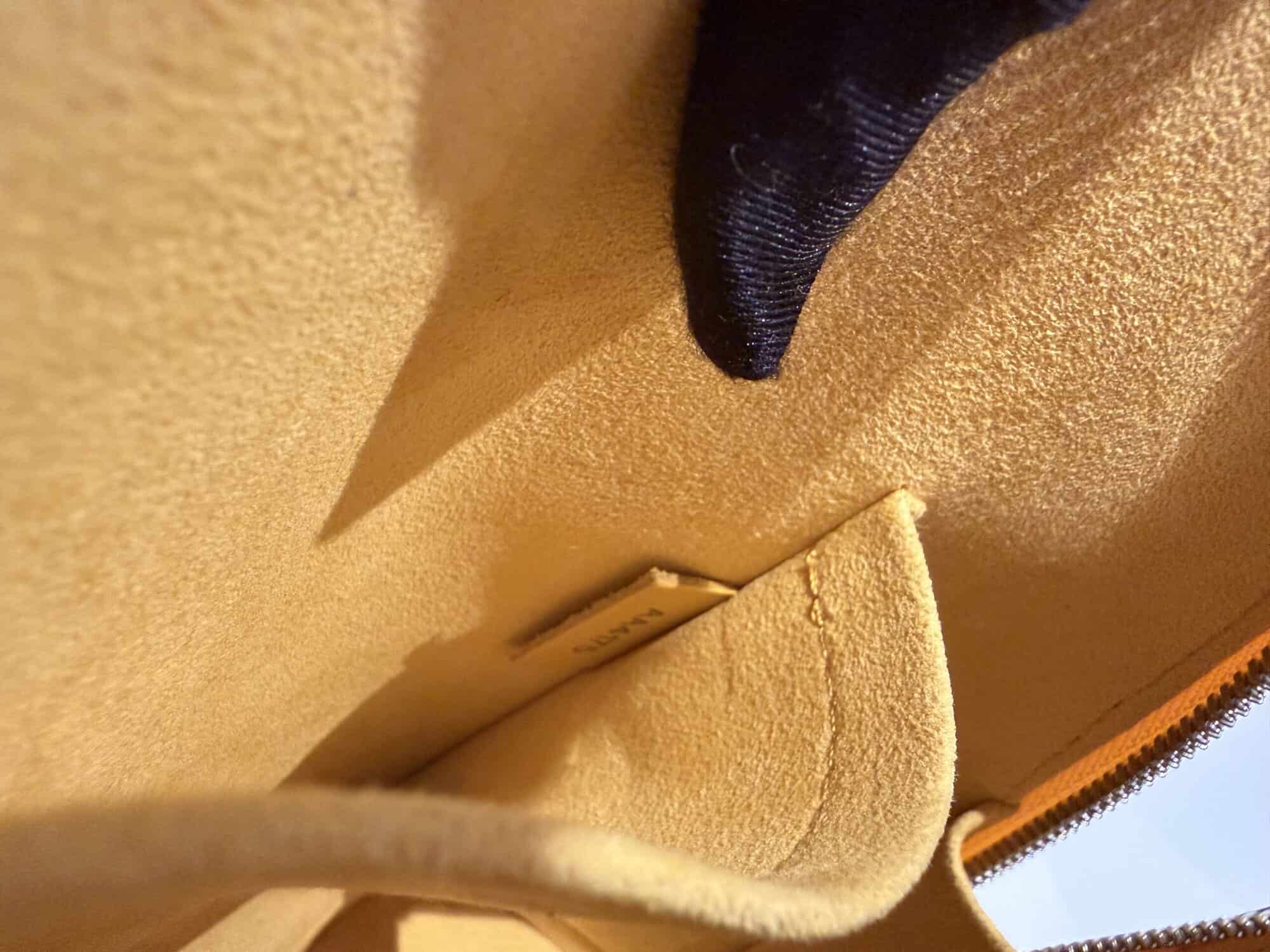 Louis Vuitton Yellow Alma PM Epi Leather Handbag - Image 16