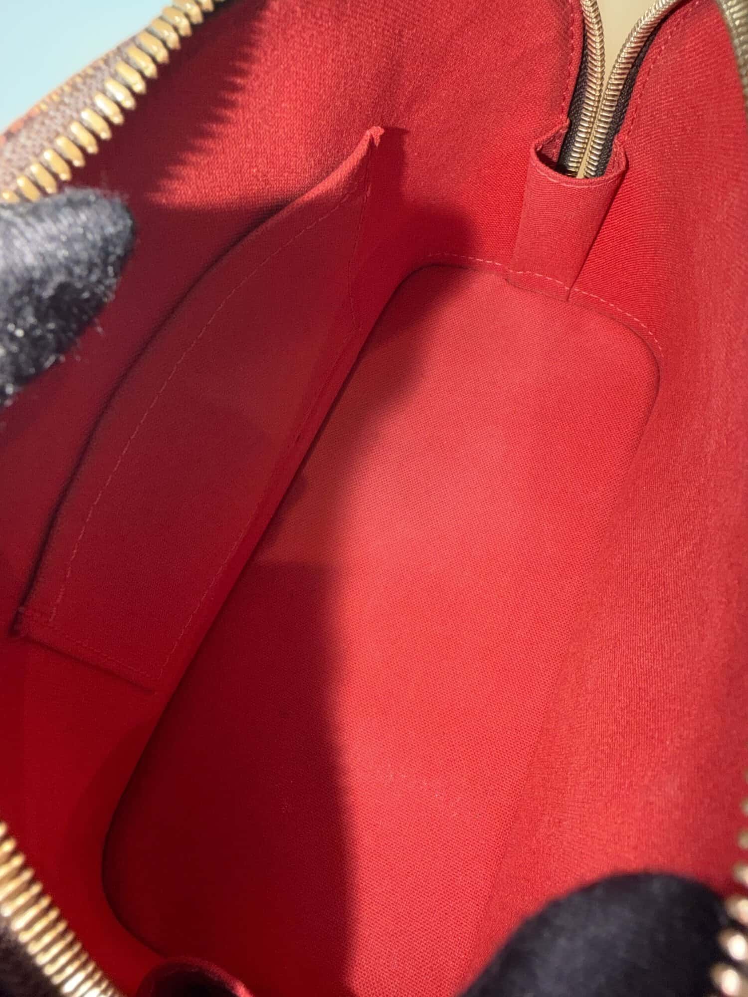 Louis Vuitton Brown Alma BB Damier Canvas Handbag - Image 13