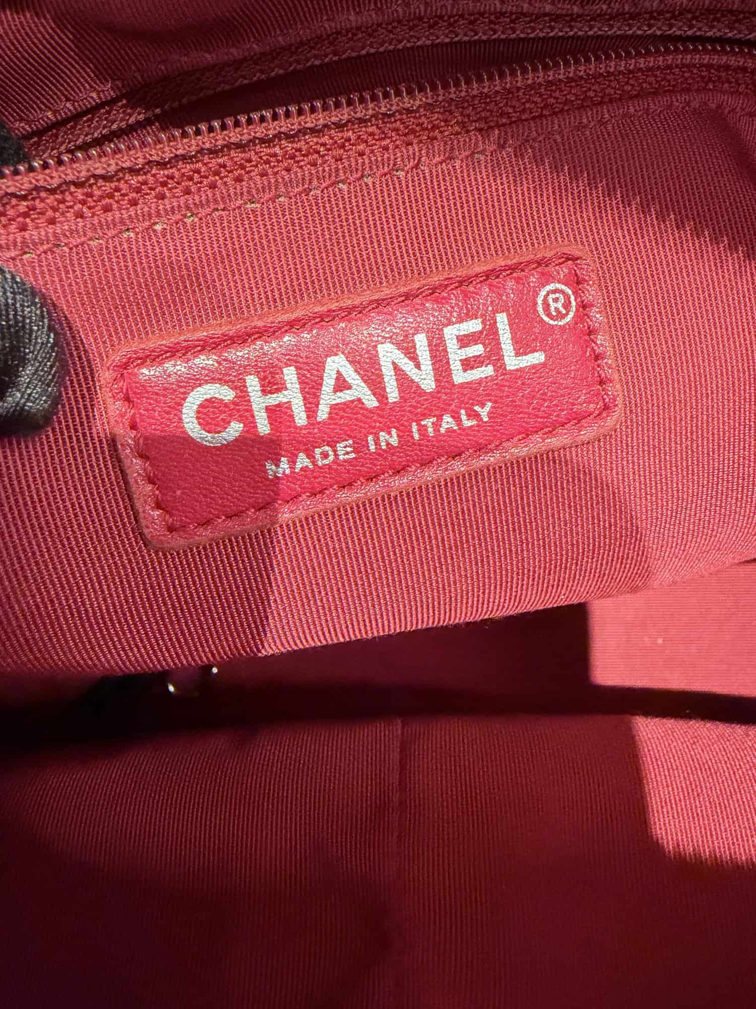 Chanel Black Gabrielle Leather Handbag Medium Size - Image 14