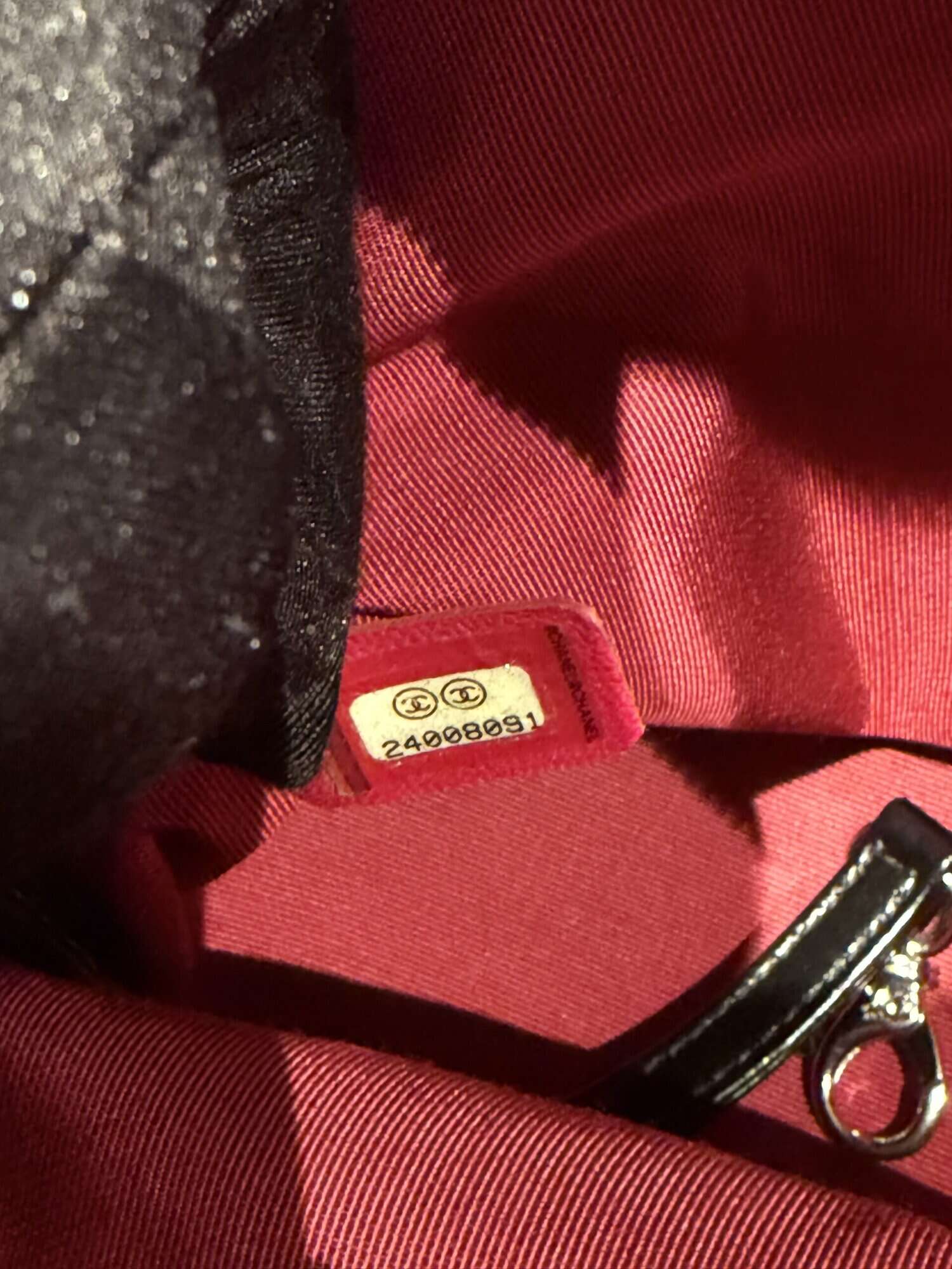 Chanel Black Gabrielle Leather Handbag Medium Size - Image 16