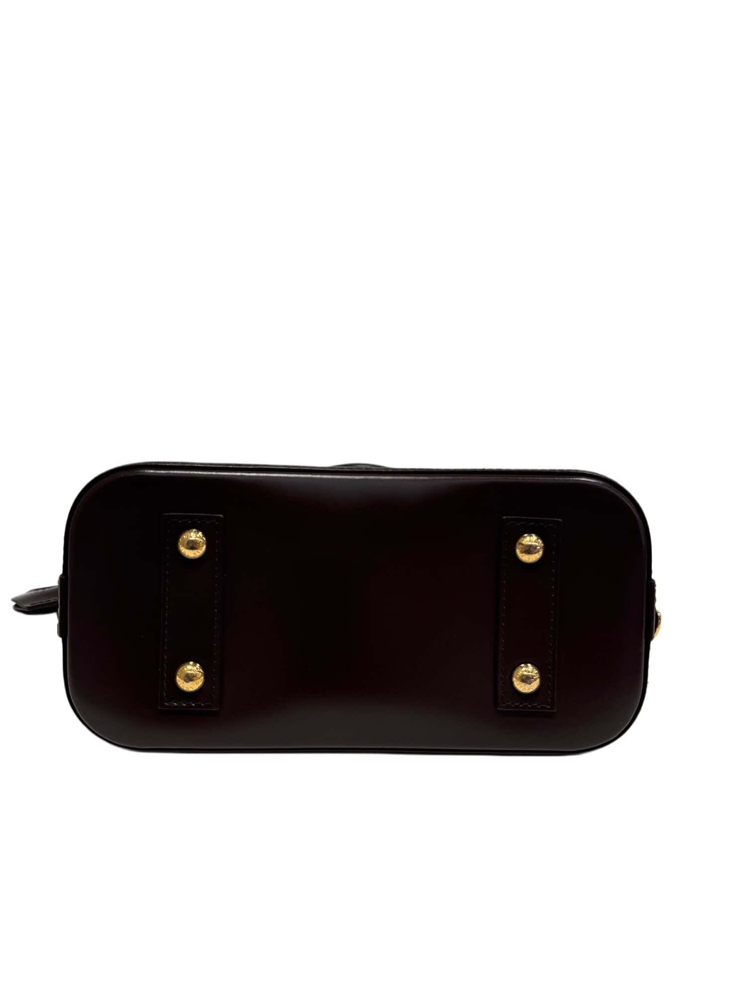 Louis Vuitton Brown Alma BB Damier Canvas Handbag - Image 6