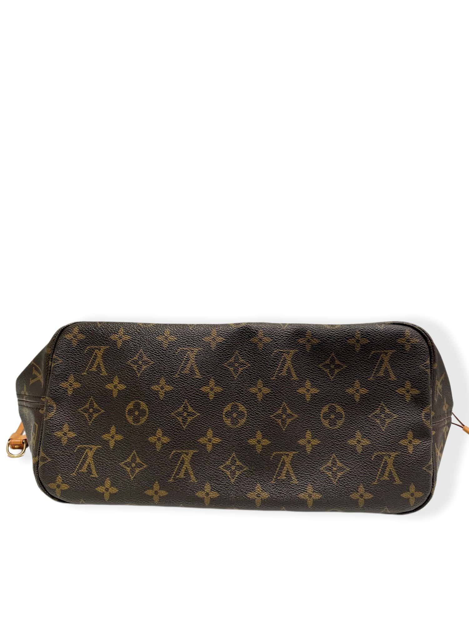 Louis Vuitton Neverfull MM Monogram Canvas Tote Bag - Image 8