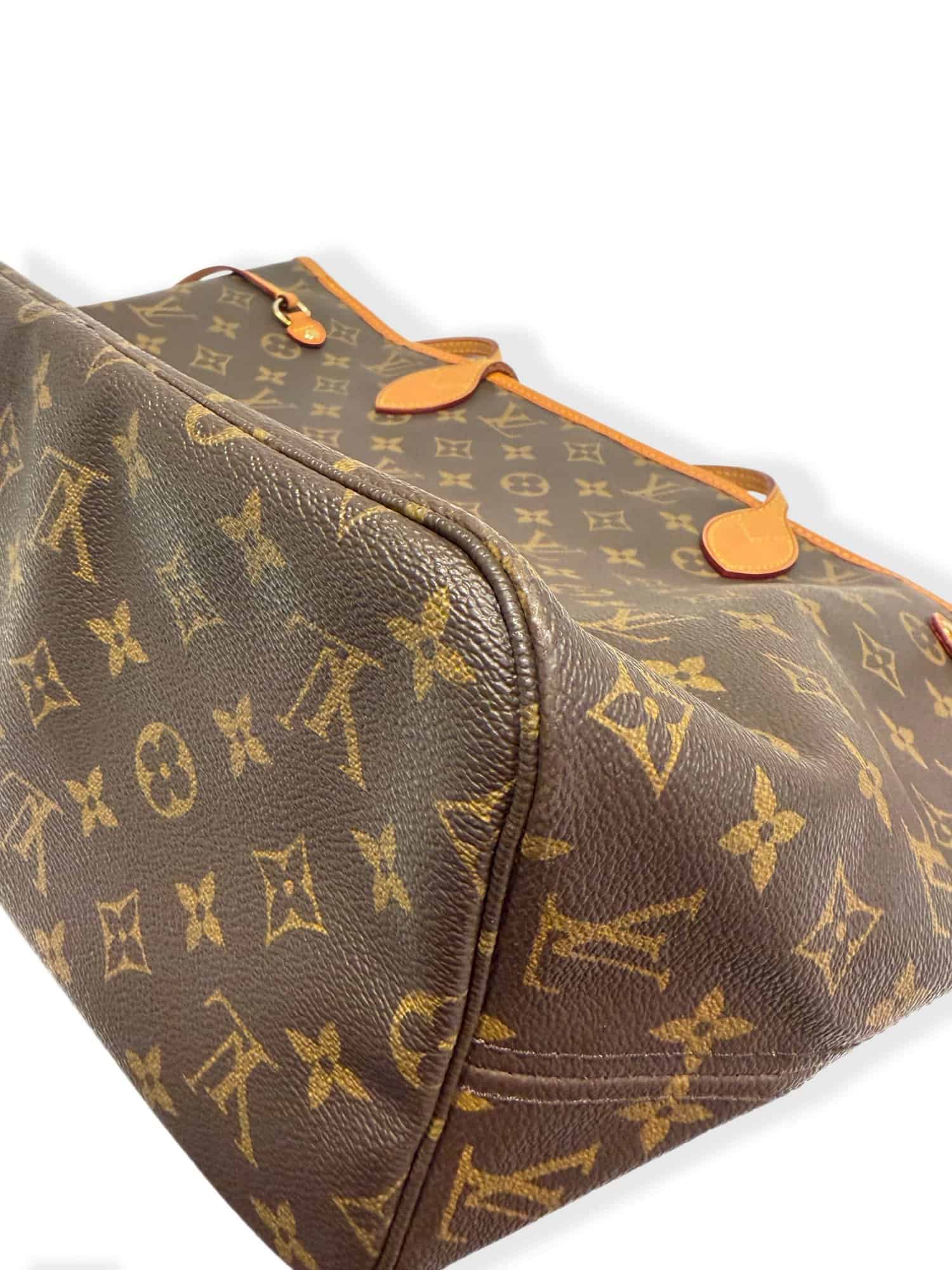 Louis Vuitton Neverfull MM Monogram Canvas Tote Bag - Image 10