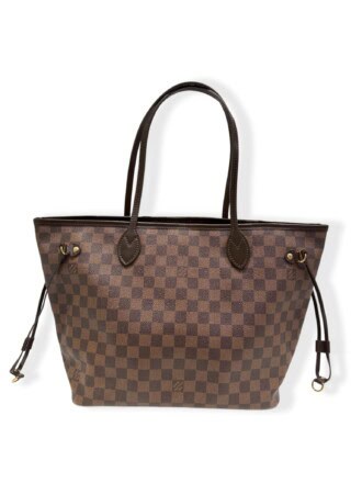 Louis Vuitton Brown Neverfull MM Damier Canvas Handbag