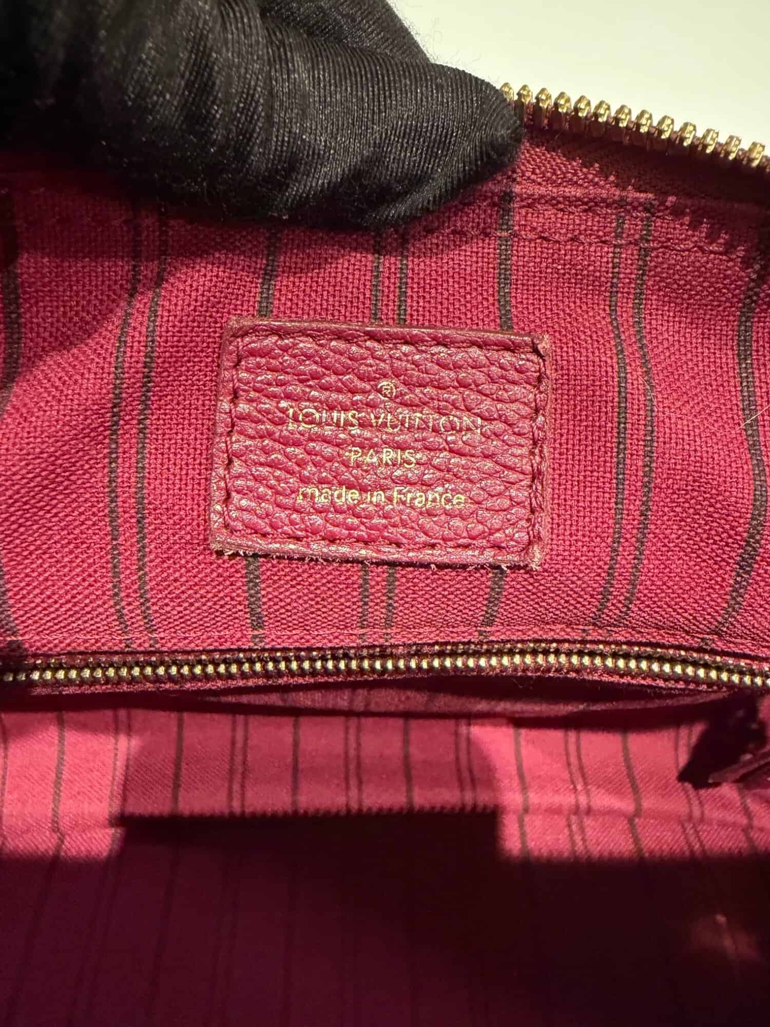 Louis Vuitton Burgundy Soft Speedy 25 Leather Handbag - Image 14